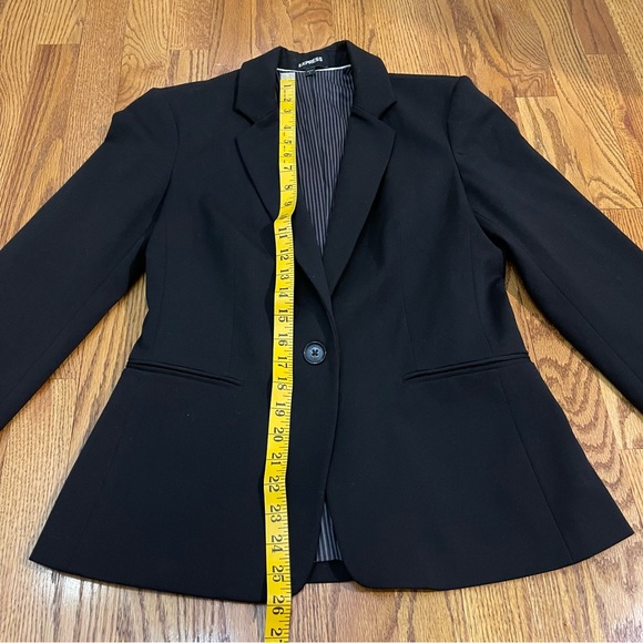 Express Stretch One Button Blazer - Picture 9 of 12